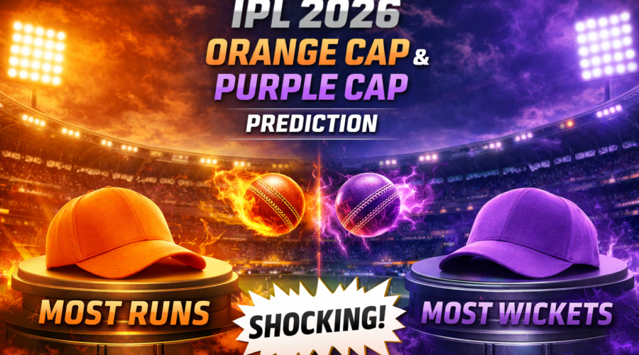IPL 2026 Orange Cap and Purple Cap prediction shocking most runs and wickets